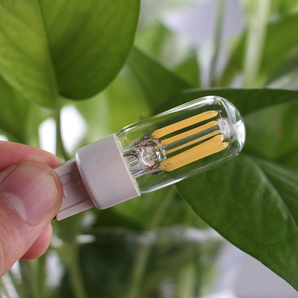 t20长灯泡灯丝灯小灯泡吊灯光源led清光e12e14螺口110/220v跨境