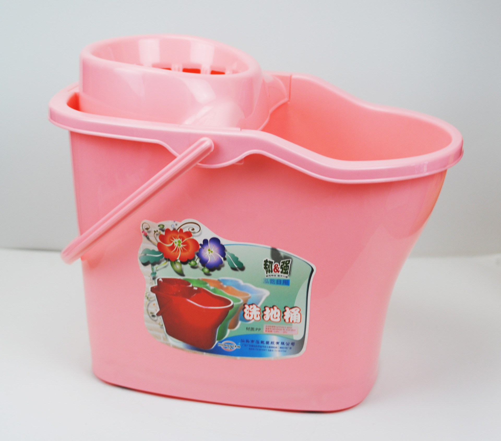 简约hq3734洗地桶日用百货 家务清洁用具拖布桶加厚加固厂家批发