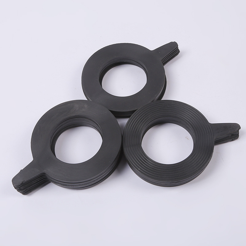 现货批发密封圈橡胶垫黑色橡胶丝扣法兰垫片阀门管道橡胶垫批发