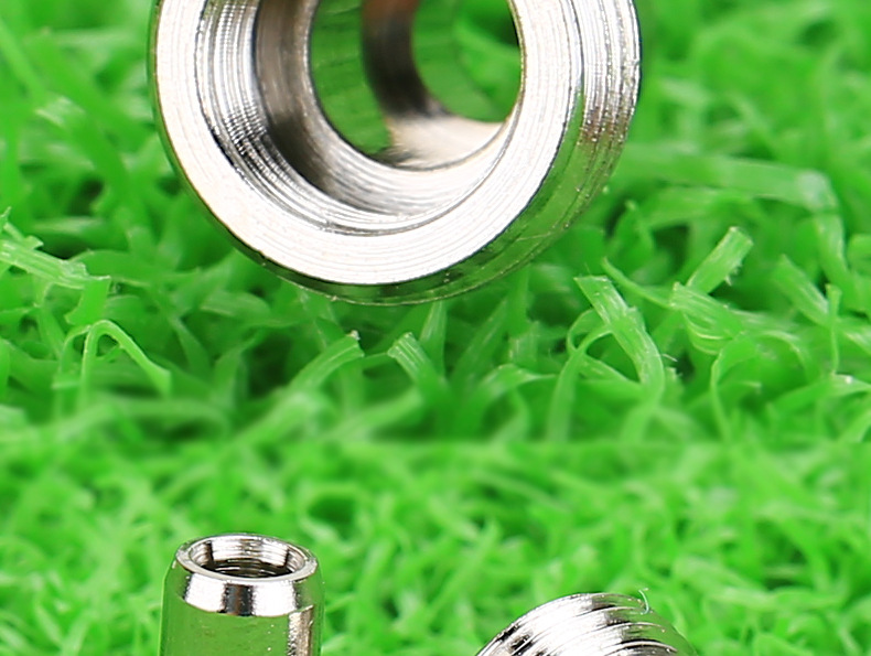 科路士红光笔金属头打光笔通光笔金属头维修配件冷接工具光源接头