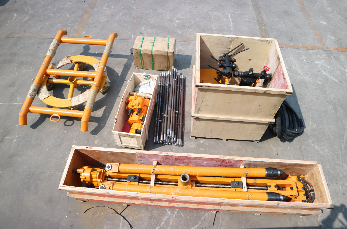 ygz90型导轨式独立回转凿岩机 气动凿岩机矿用圆盘式凿岩机