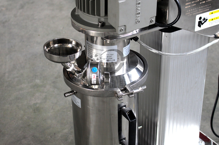 高等院校真空搅拌机真空脱消泡分散机强力实验室用变频高速分散机