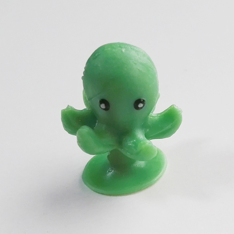 新款stikeez怪兽注塑扭蛋小玩具 卡通强力微型塑料动物公仔吸盘