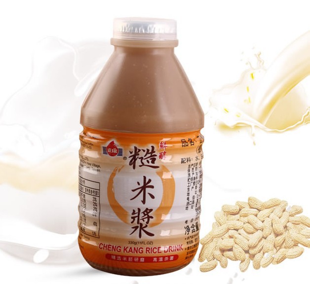 中国台湾正康糙米浆营养早餐米浆原装进口饮料 330ml*24瓶装