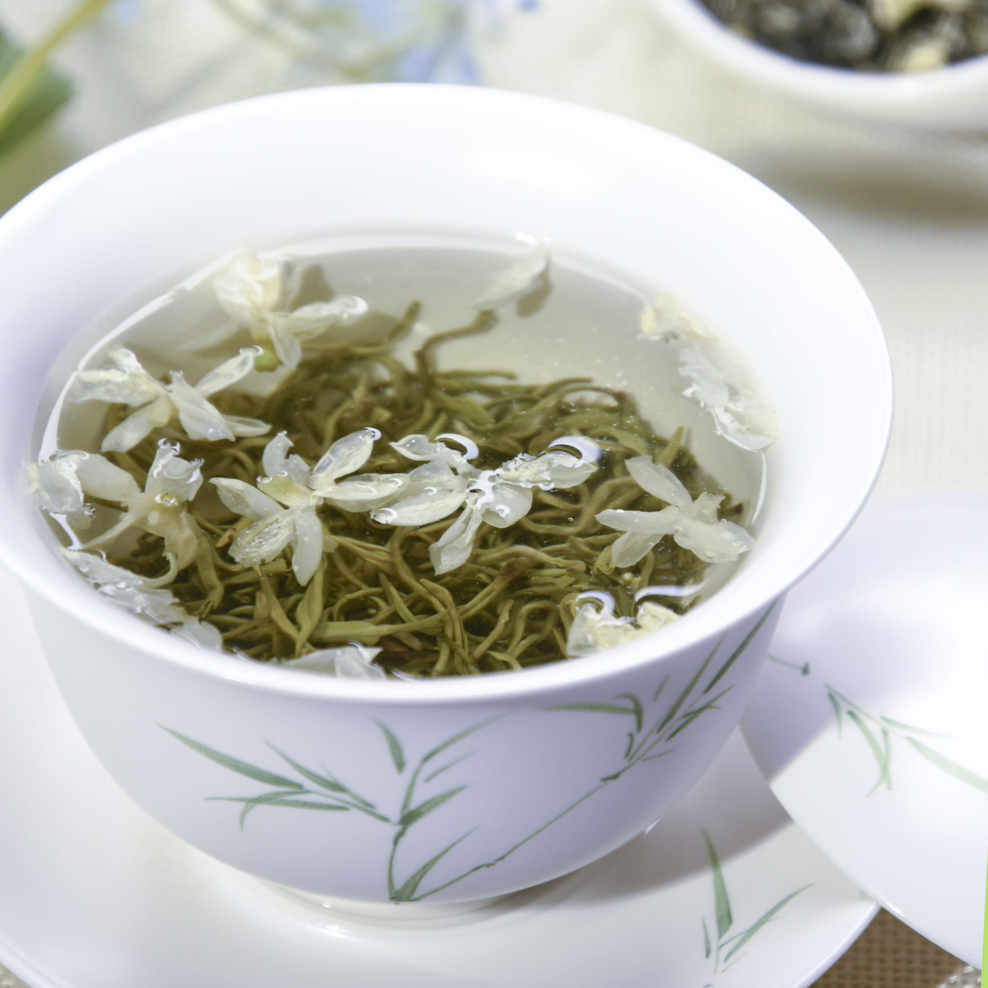 2021年新毛峰花茶四川蒙顶山茉莉花茶散装浓香型 一件代发