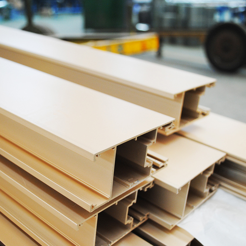 佛山铝材生产厂家 表面铝门框型材 重型推拉门铝合金边框型材