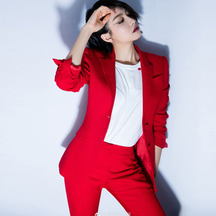 帅气小西装外套女