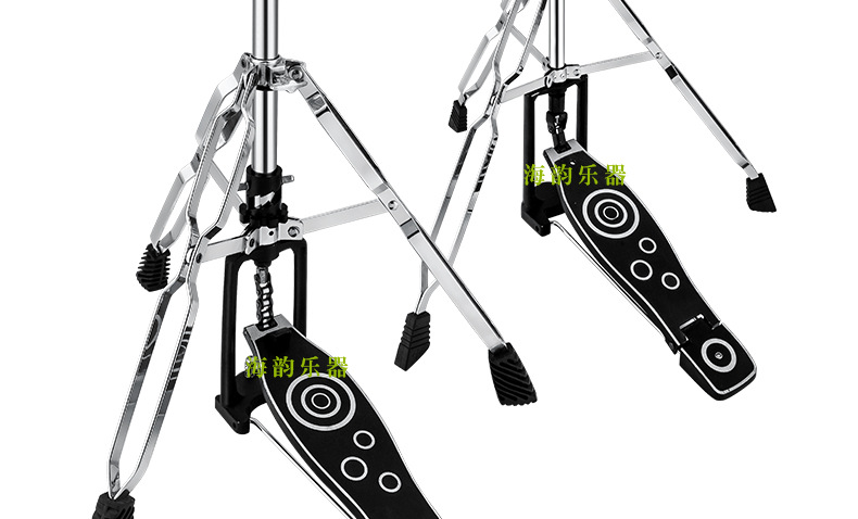 优质通用踩镲架架子鼓踩镲架爵士鼓踩镲架双片单踩直镲架厂家直销