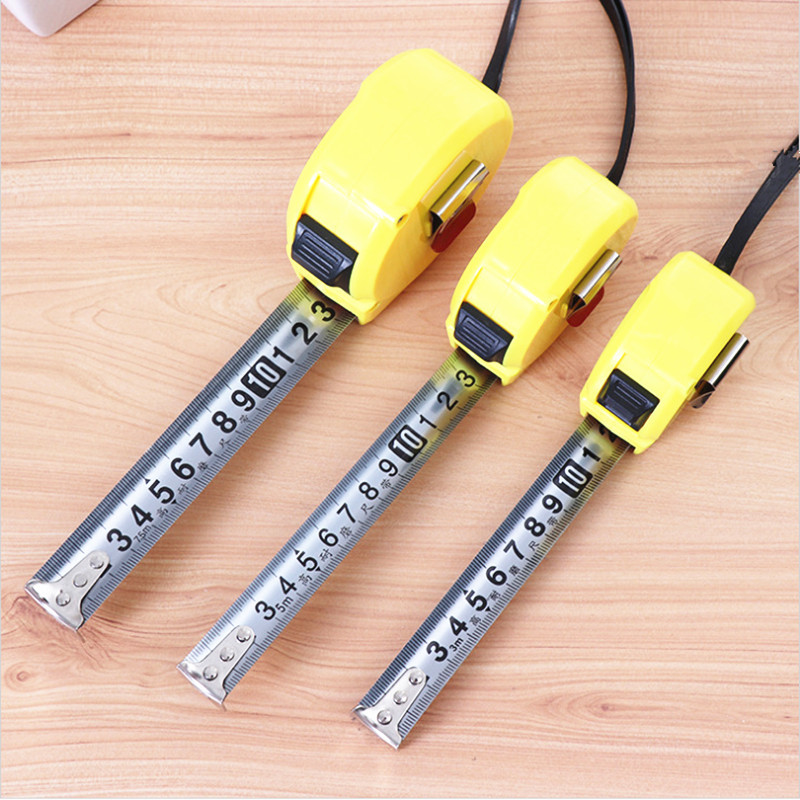 2018新款长越鑫牌钢条5米钢卷尺 家用公制五米钢卷尺量具卷尺5米