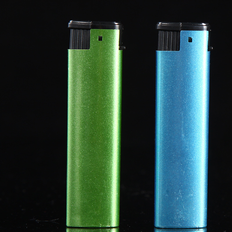 荣恒新款亮面糖果色打火机烟具批发 个性创意广告打火机定做