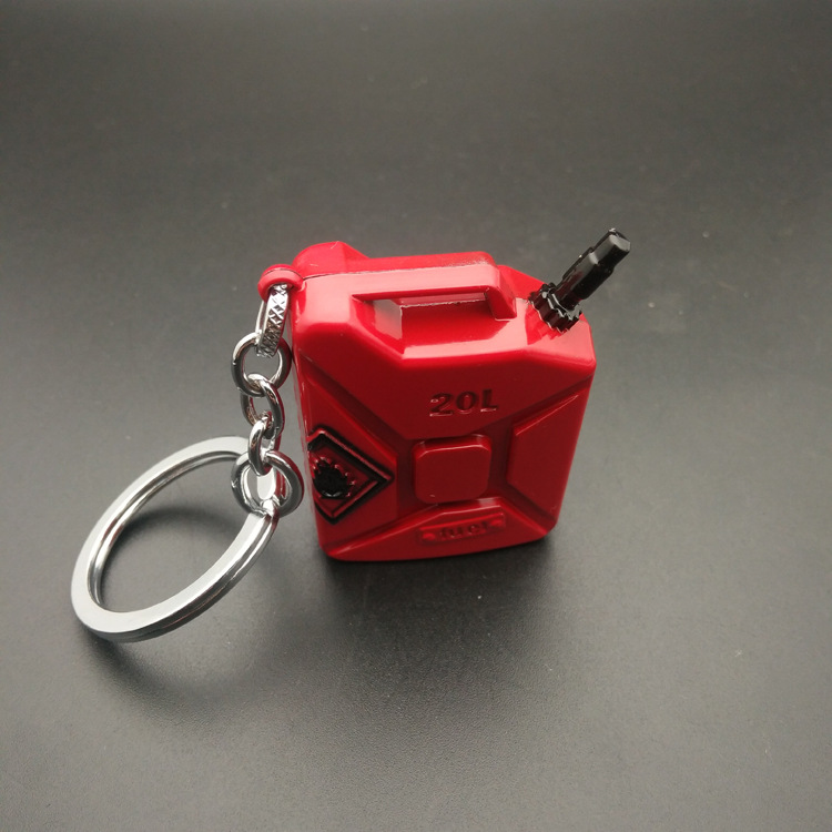 游戏绝地大逃杀周边汽油桶小号模型钥匙扣pubg吃鸡挂件 外贸批发