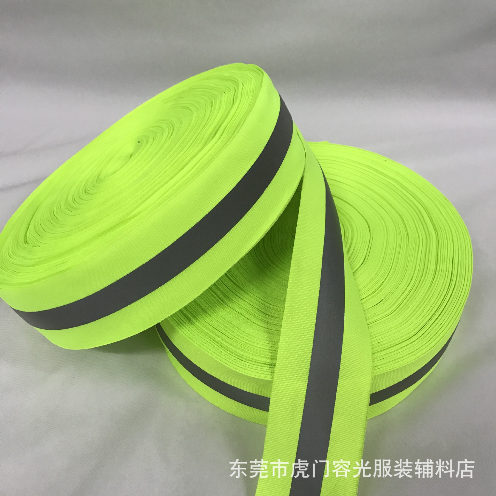 5cm订货号反光织带操作温度常温系列反光织带颜色黑色,荧光绿,荧光橙