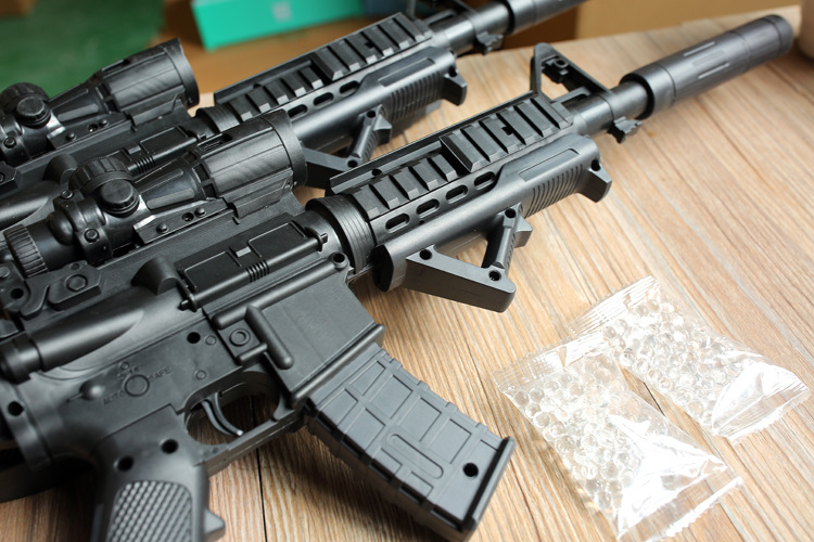 新款 儿童玩具枪 m4水弹枪软弹枪大号 地摊热卖爆款 使用6mm水弹