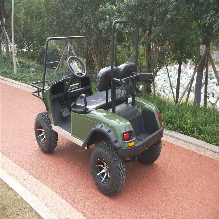 厂价直销四轮2座新款老年人代步警务巡逻低速油电两用燃油助力车