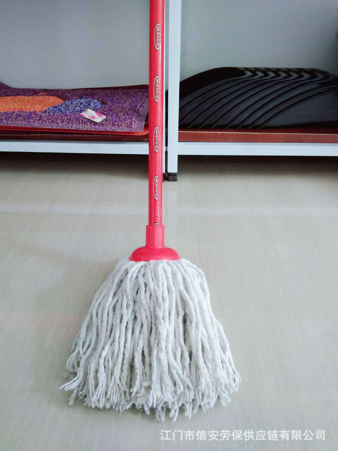 【圆头棉线拖把拧水老式拖把】_江门市信安劳保供应链有限公司