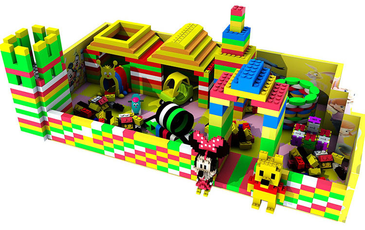 epp泡沫积木室内游乐设备大小型城堡积木乐园订制淘气堡厂家直销