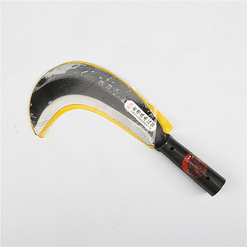 捞刀河牌335#流星长铁柄1号勾刀 柴刀 农用刀具 镰刀