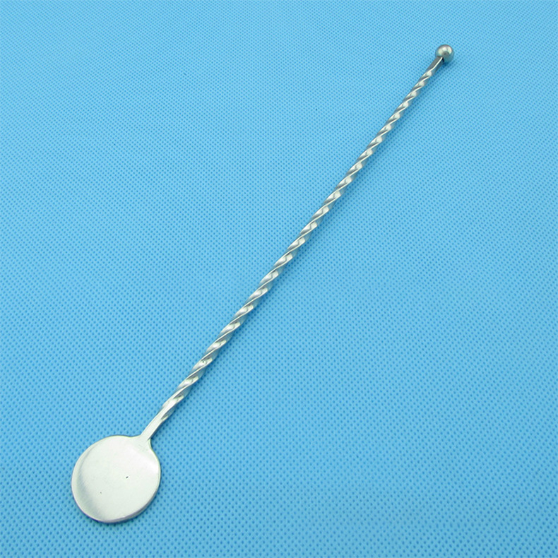 厂家直销创意不锈钢搅拌棒-调酒棒-鸡尾酒奶茶金属搅拌棒-好质量