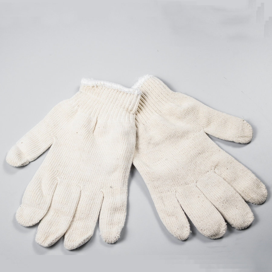 厂家供应 600g棉纱手套线手套耐磨防滑 货物搬运建筑工地手部防护