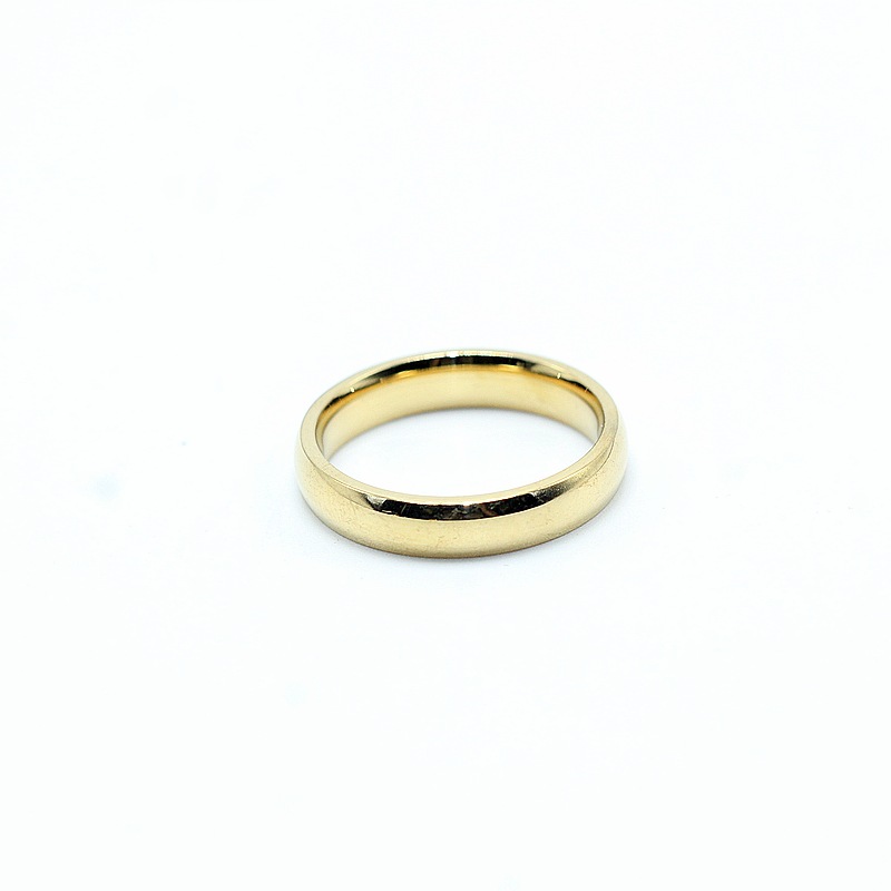 外贸热销款简约光板戒指手饰可定制刻字服务义乌首饰品工厂直销