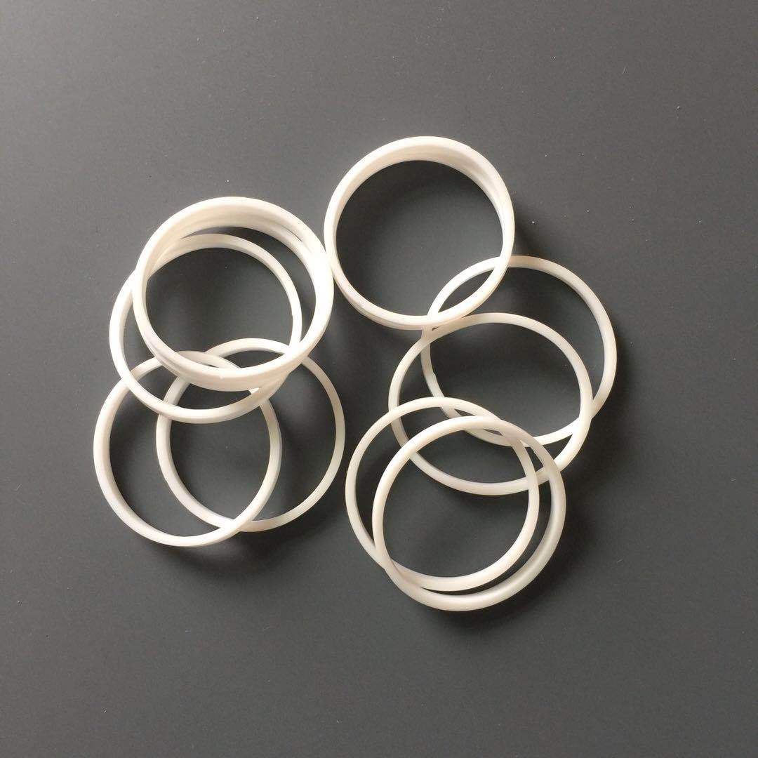 环保高弹力硅胶绑线圈 圆形网线硅胶扎带 电源线捆线带厂家直销