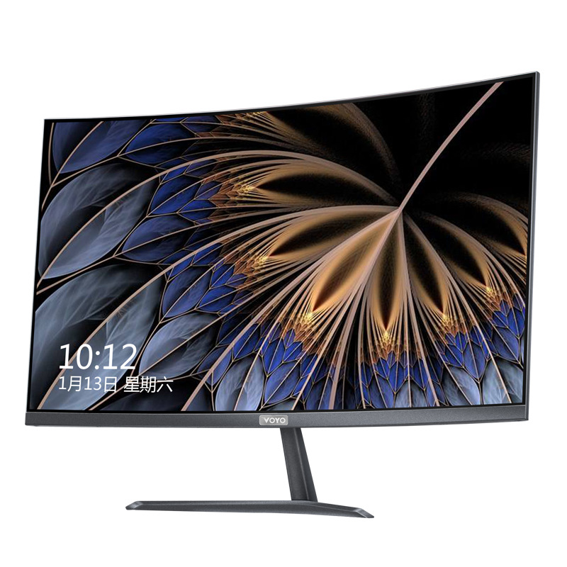 6英寸曲面屏超薄一体机电脑家用电脑台式主机全套