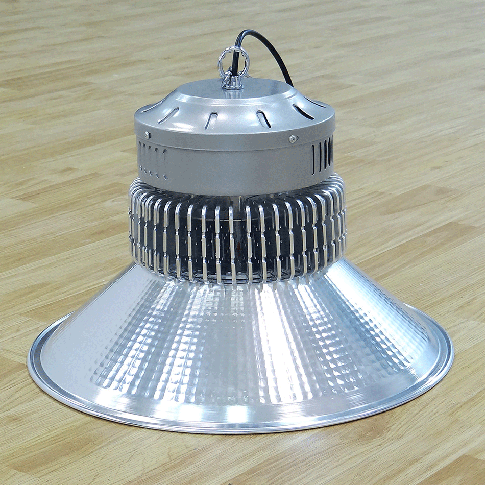 led工矿灯贴片100w超高亮厂房灯车间工作灯鳍片工厂仓库灯