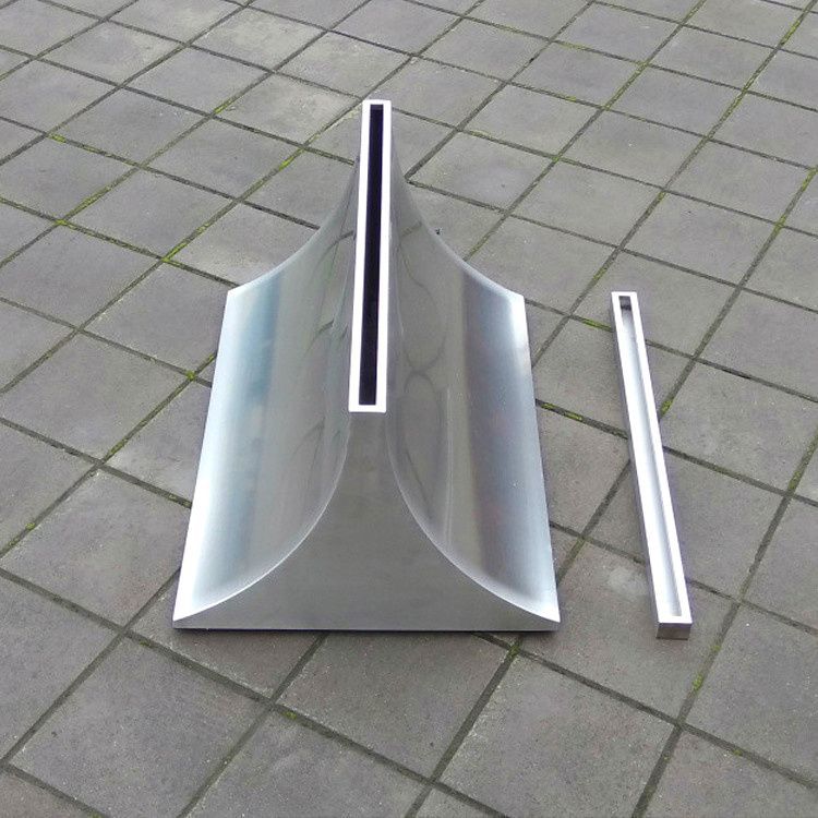 弧形广告底座展示架底座商场立式钢化玻璃海报架广告牌底座水牌