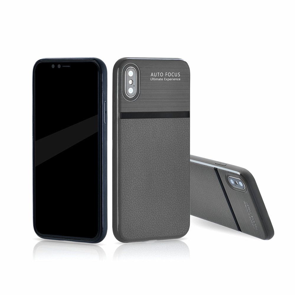 iphone x手机壳 新款皮纹拉丝360全包手机壳 苹果8防摔tpu保护套