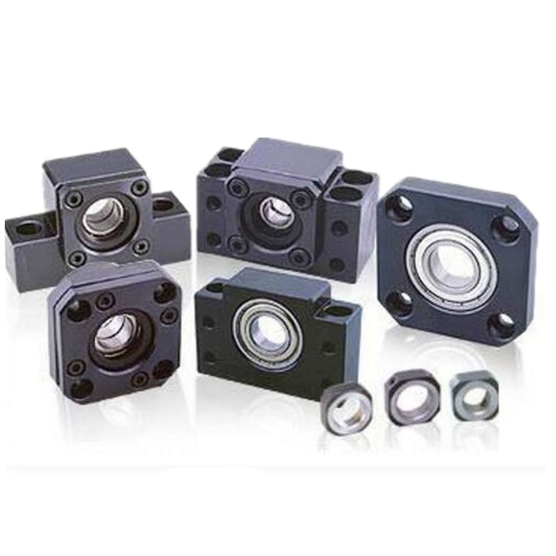 滚珠丝杆配套固定测丝杠支撑座ekef20规格齐全质量保证现货库存