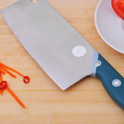 楼龙不锈钢菜刀切片刀轻便刀蔬菜刀酒店厨师菜刀厨用片刀