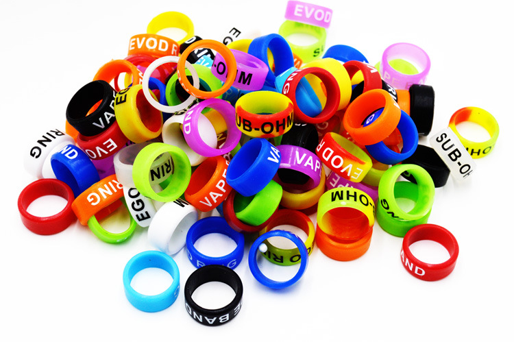 ego电子烟硅胶圈13mm防滑圈 保护圈 e-go装饰环逼格环逼格圈热销