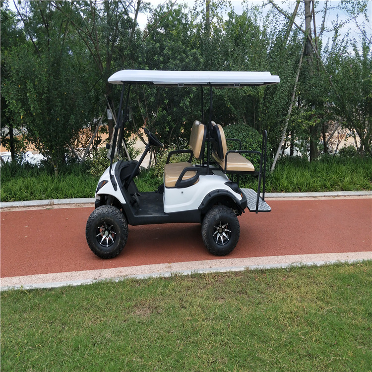 厂价直销四轮2座新款老年人代步警务巡逻低速油电两用燃油助力车