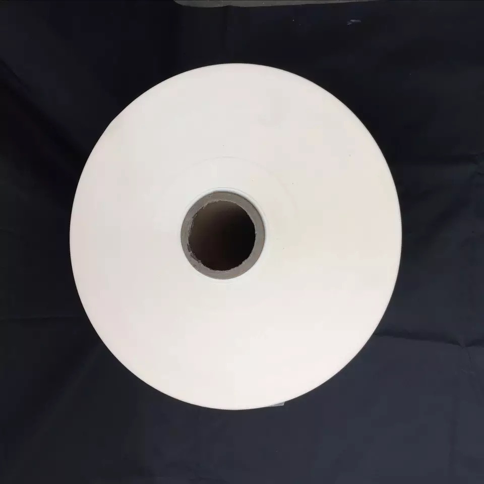 批发白色塑料薄膜膏药退热贴眼贴水凝胶用涂硅离型珠光膜