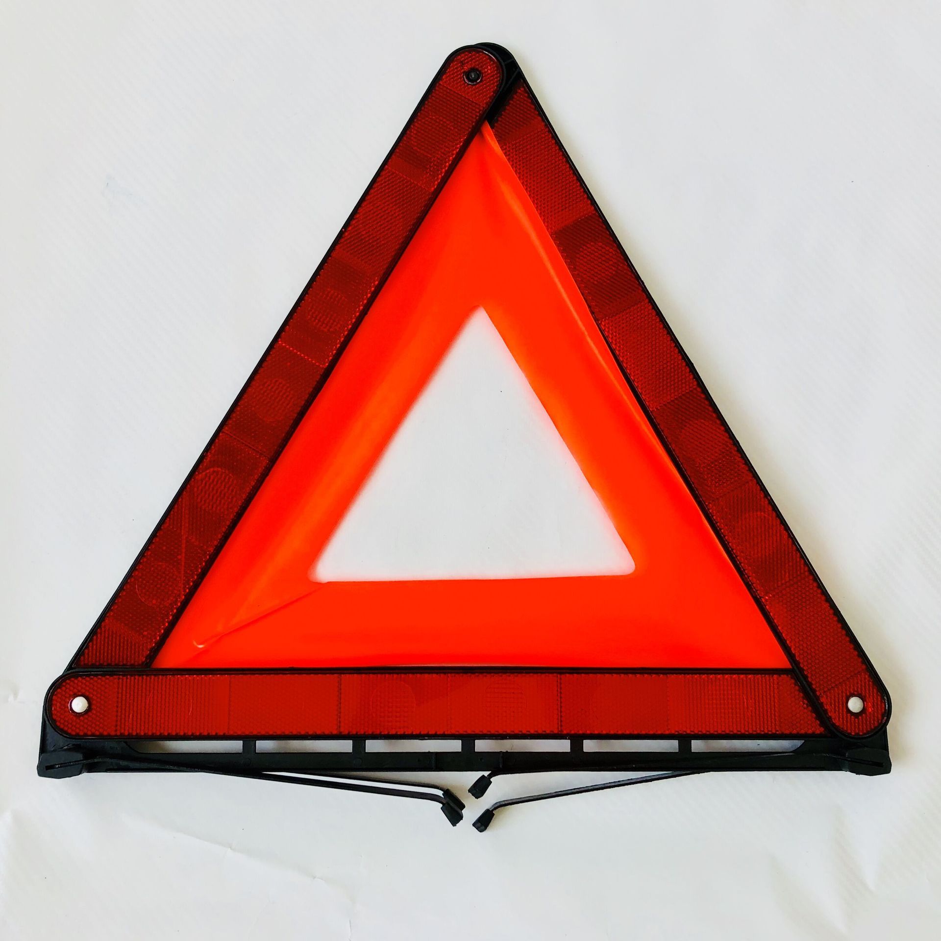 汽车警示牌三脚架车用故障反光停车安全国标 三角架 小红盒