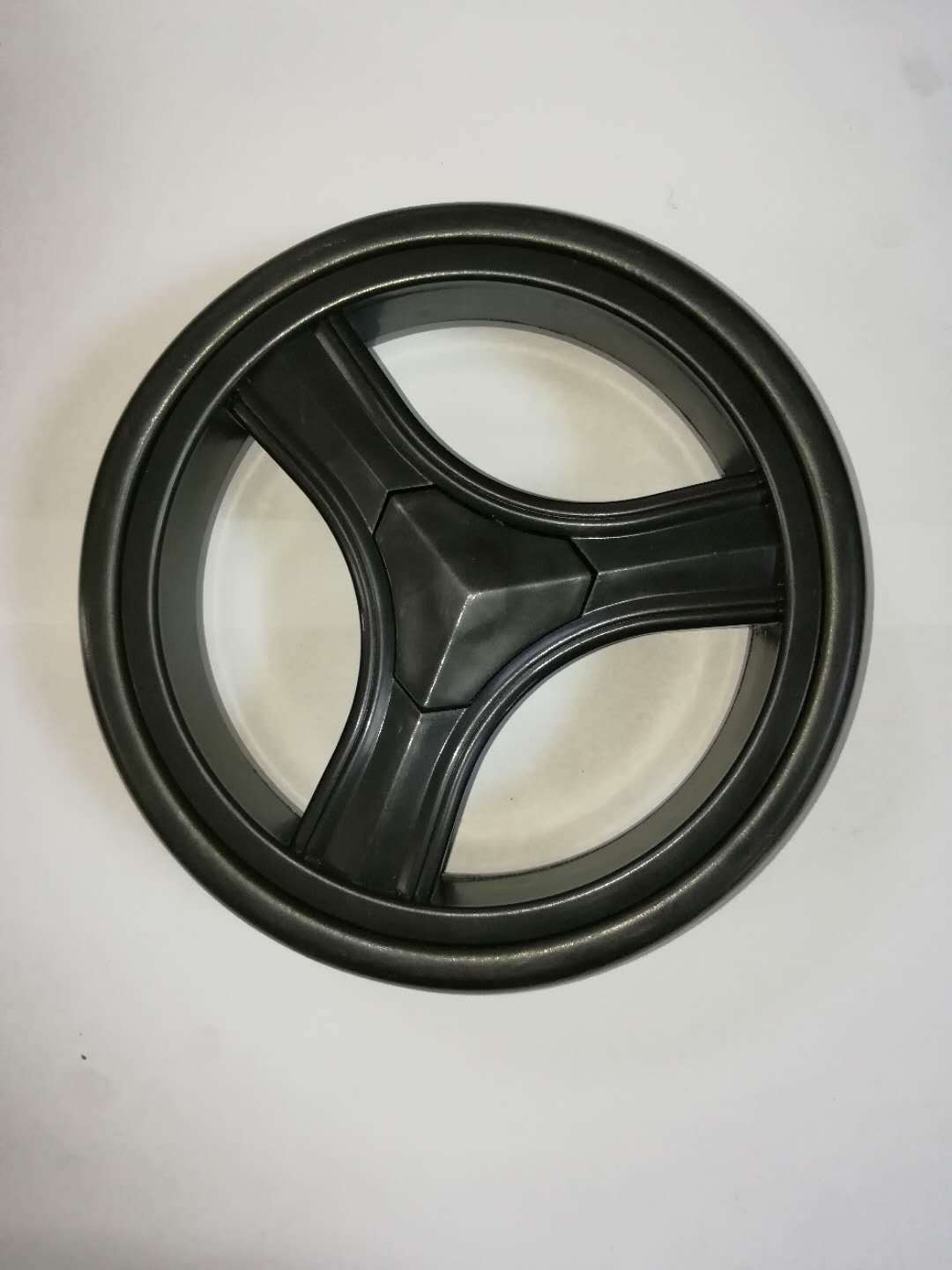 购物车轮 7寸  eva发泡轮  ty-52-2 黑色  有轴承 光胎