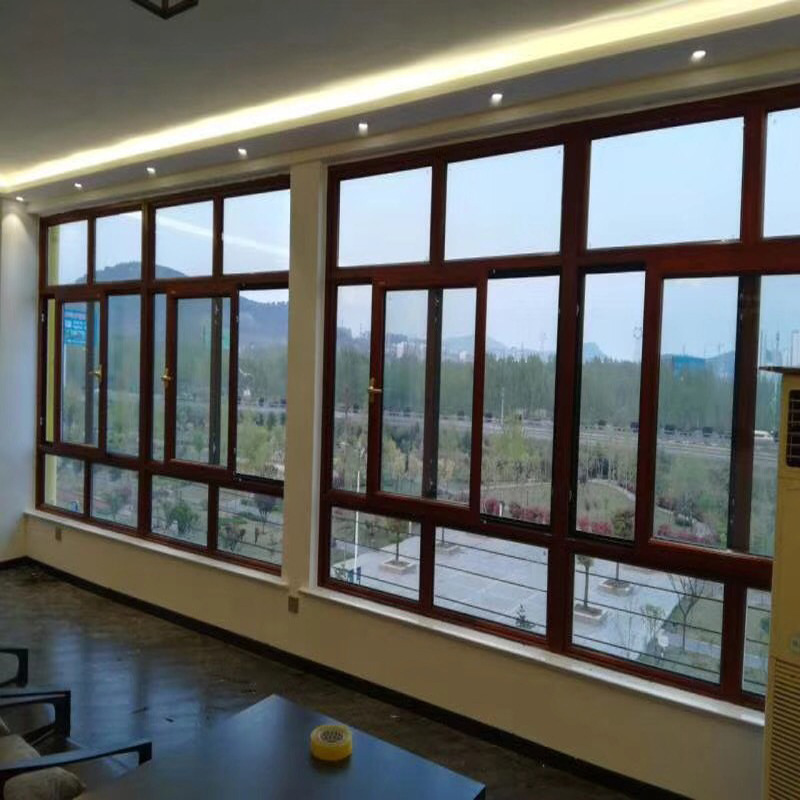 工程系列爆款海缘断桥铝合金飘移窗宽度63 壁厚1.4国标厂家定制