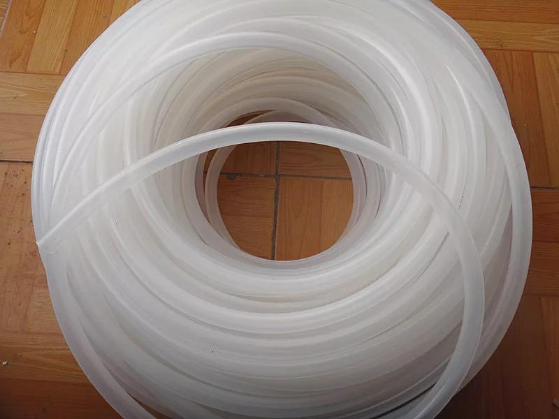 生产厂家透明硅胶软管 透明食品级硅胶管 耐高温白色硅胶软管