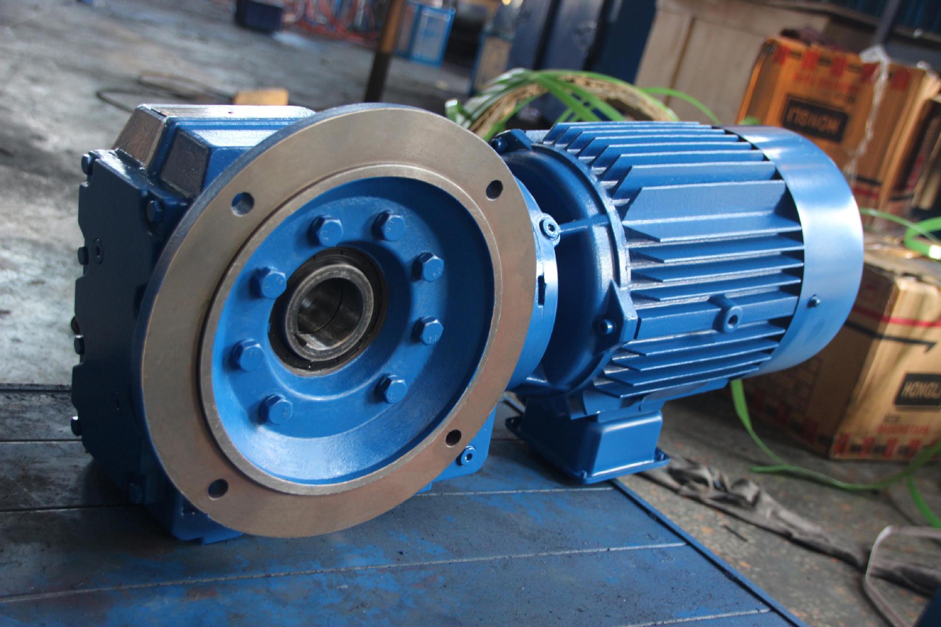 厂家直销 k系列硬齿面锥齿轮减速机 卧式齿轮减速机 高速比