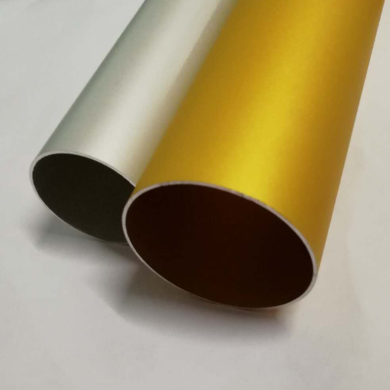 各种规格铝管彩色阳极氧化 彩色氧化铝管喷砂氧化铝管无缝管