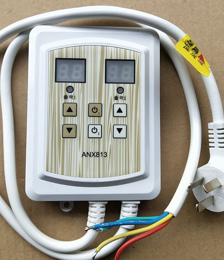 智能温控器 开关面板数显温度控制自动多功能电地暖专用温控器