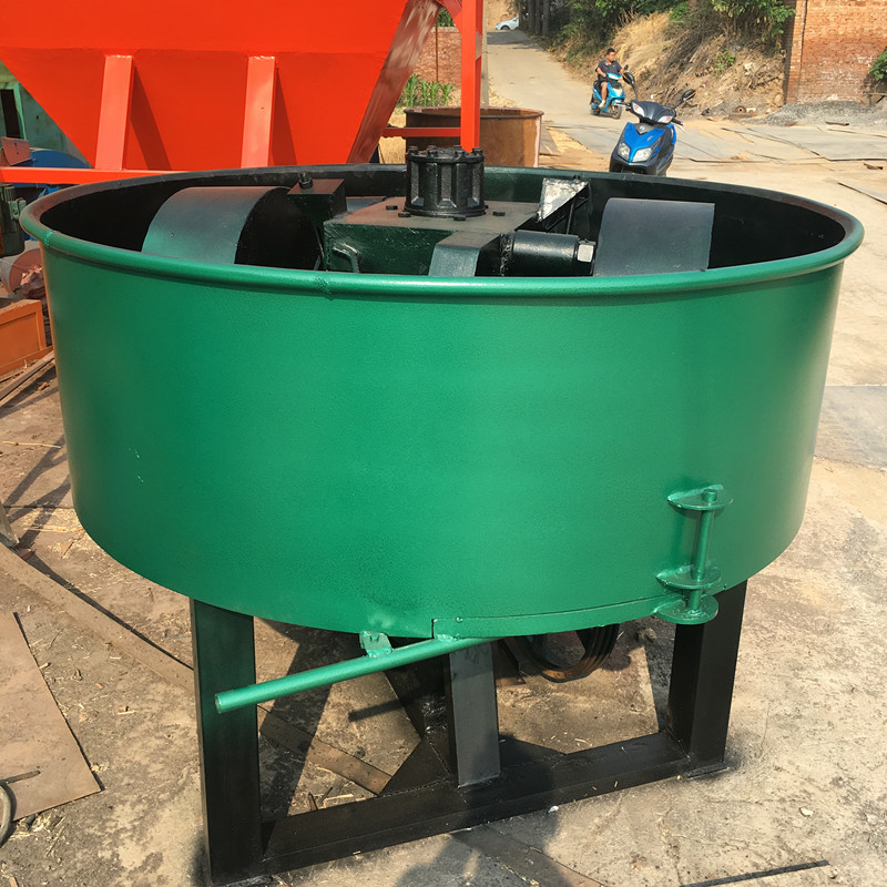 电动混泥土轮碾机 湿式涂料液体搅拌机 立式平口石英砂轮碾搅拌机