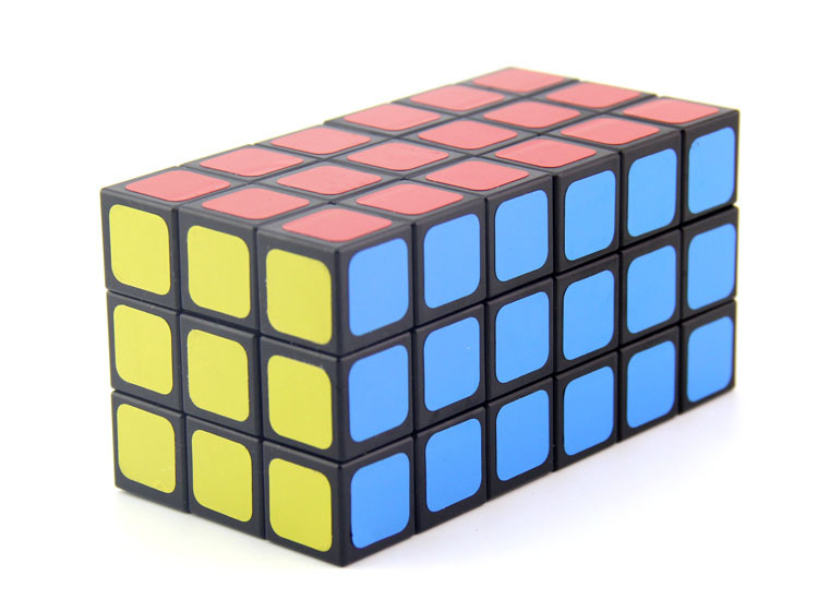 智力乐园336立方体魔方黑色 国丙立体三三六魔方 益智魔方玩具