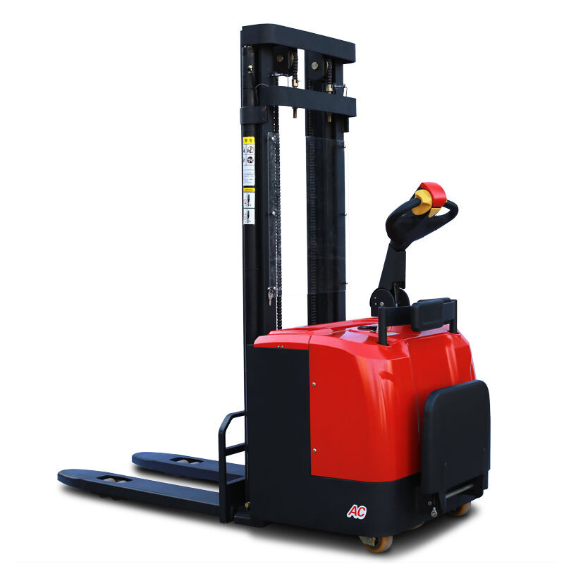 厂家直销全电动堆高车 全电动双缸托盘堆垛车 动力强劲转向轻松