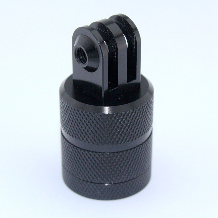 360度手动旋转底座用于gopro连接,当您在拍摄的时候可随意调整拍
