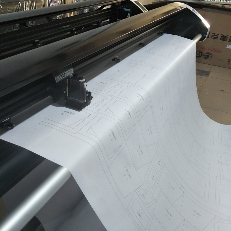 直销服装cad绘图仪服装et唛架打印机连续供墨服装纸样唛架机