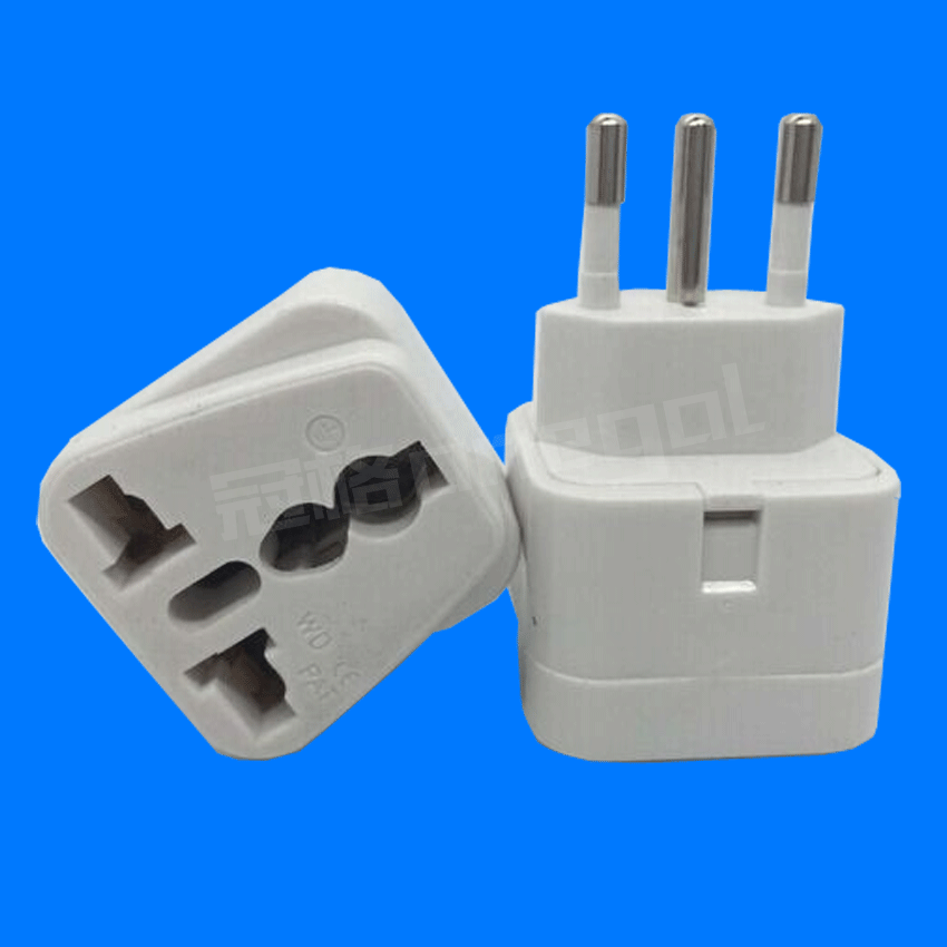 欧洲通用转换插头 欧标 瑞士意大利旅游转换插座