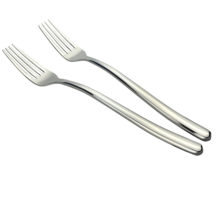 家居餐馆不锈钢西餐叉子 高档西餐餐具套装 北欧西式牛排刀叉勺子