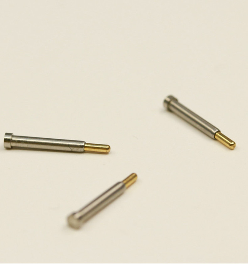 测试针架探针 镀金顶针弹簧针 不锈钢探针弹簧顶针 顶针连接器