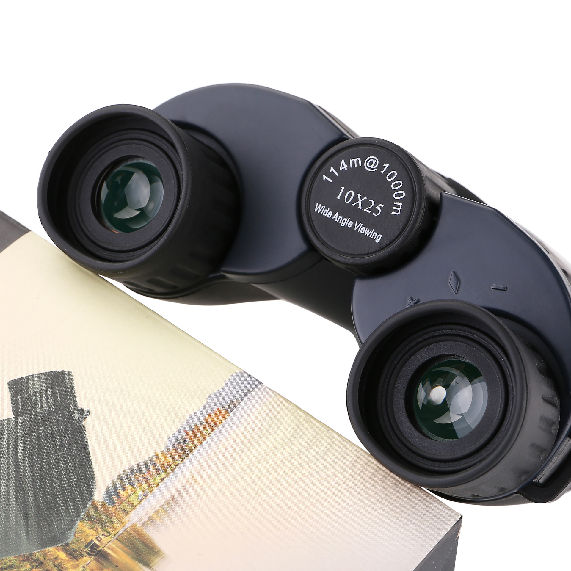 新款eyebre高档袖珍望远镜 高倍小双筒望远镜10x25远距离户外演出